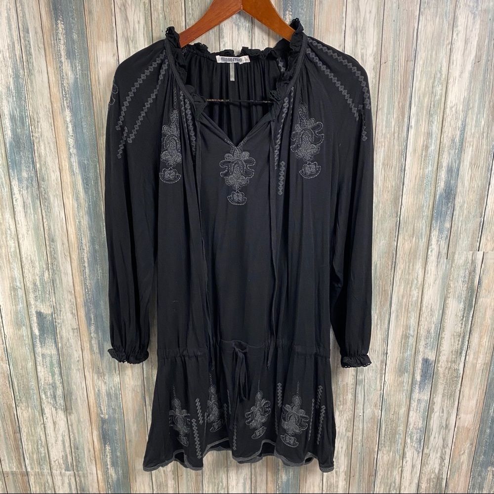 Monoreno Boutique Boho Chic Dress sz L # R489​​ - Picture 2 of 8